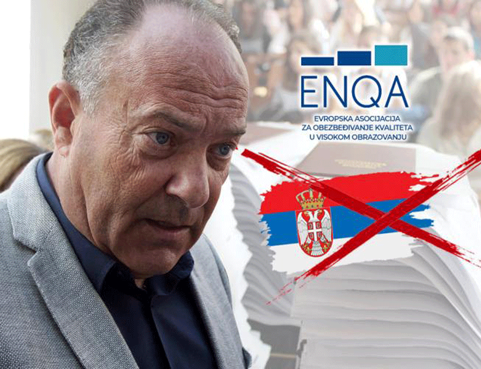 Zašto smo izbačeni iz evropske <span style='color:red;'><b>asocijacije</b></span> visokog obrazovanja